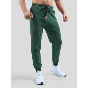 Fioboc Mens Dark Green Tapered Athletic Joggers Sweatpants 3XL NWT